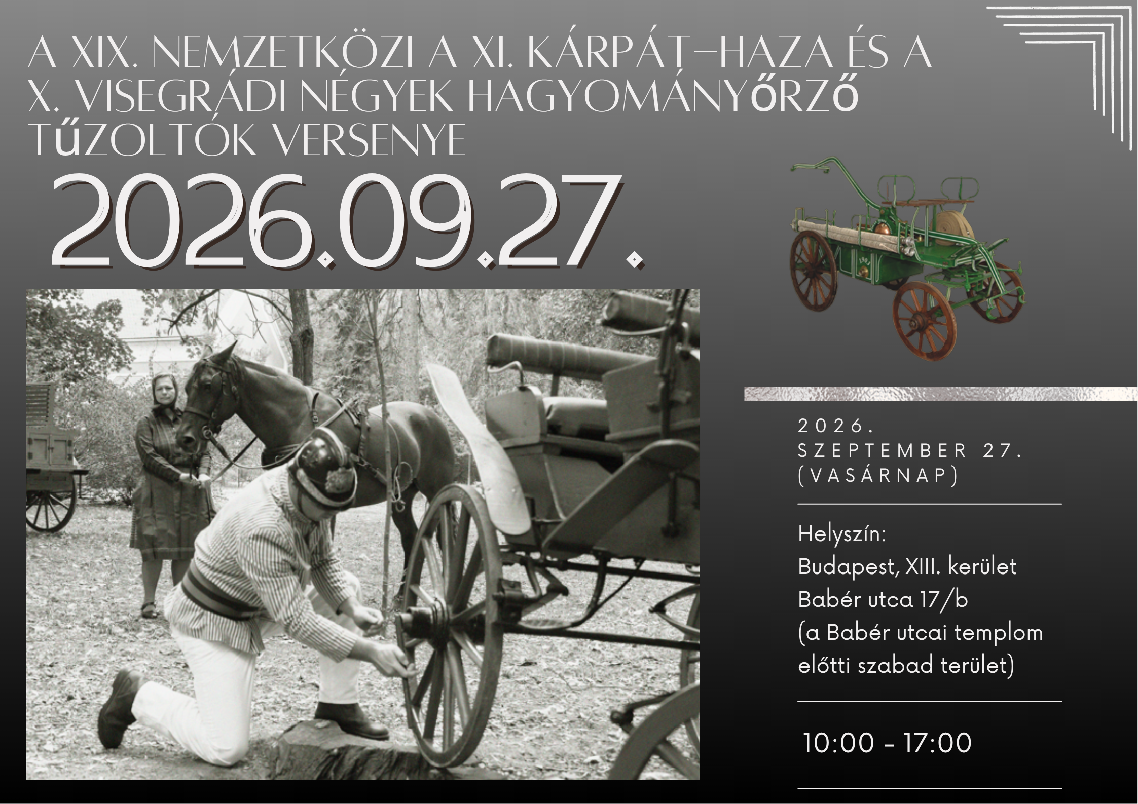 Tűzoltó verseny Budapest 2026